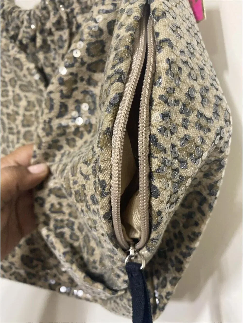 Candie's Disco Sequin Hobo Bag